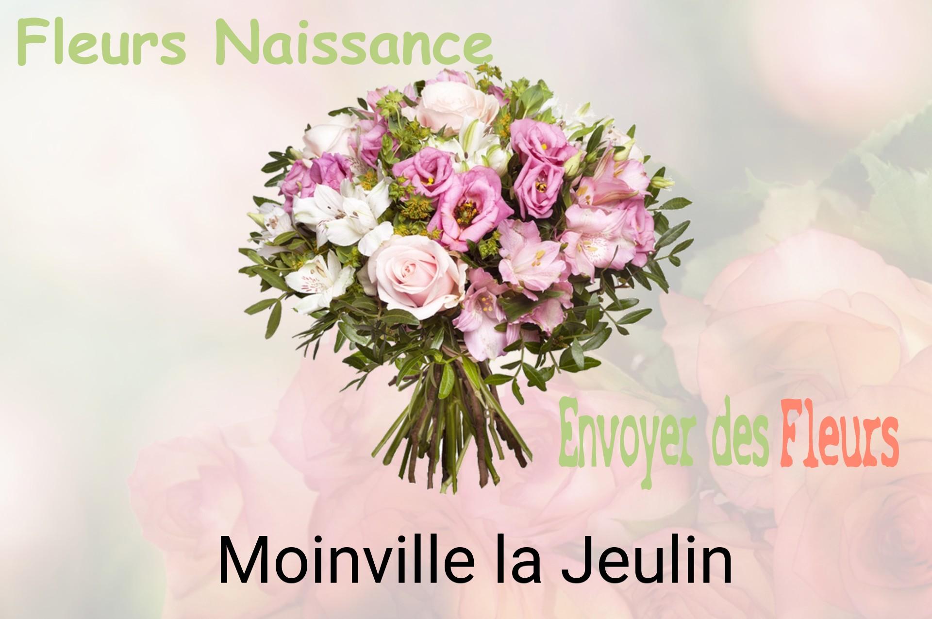 Bouquet de fleurs de naissance livré à Moinville-la-Jeulin